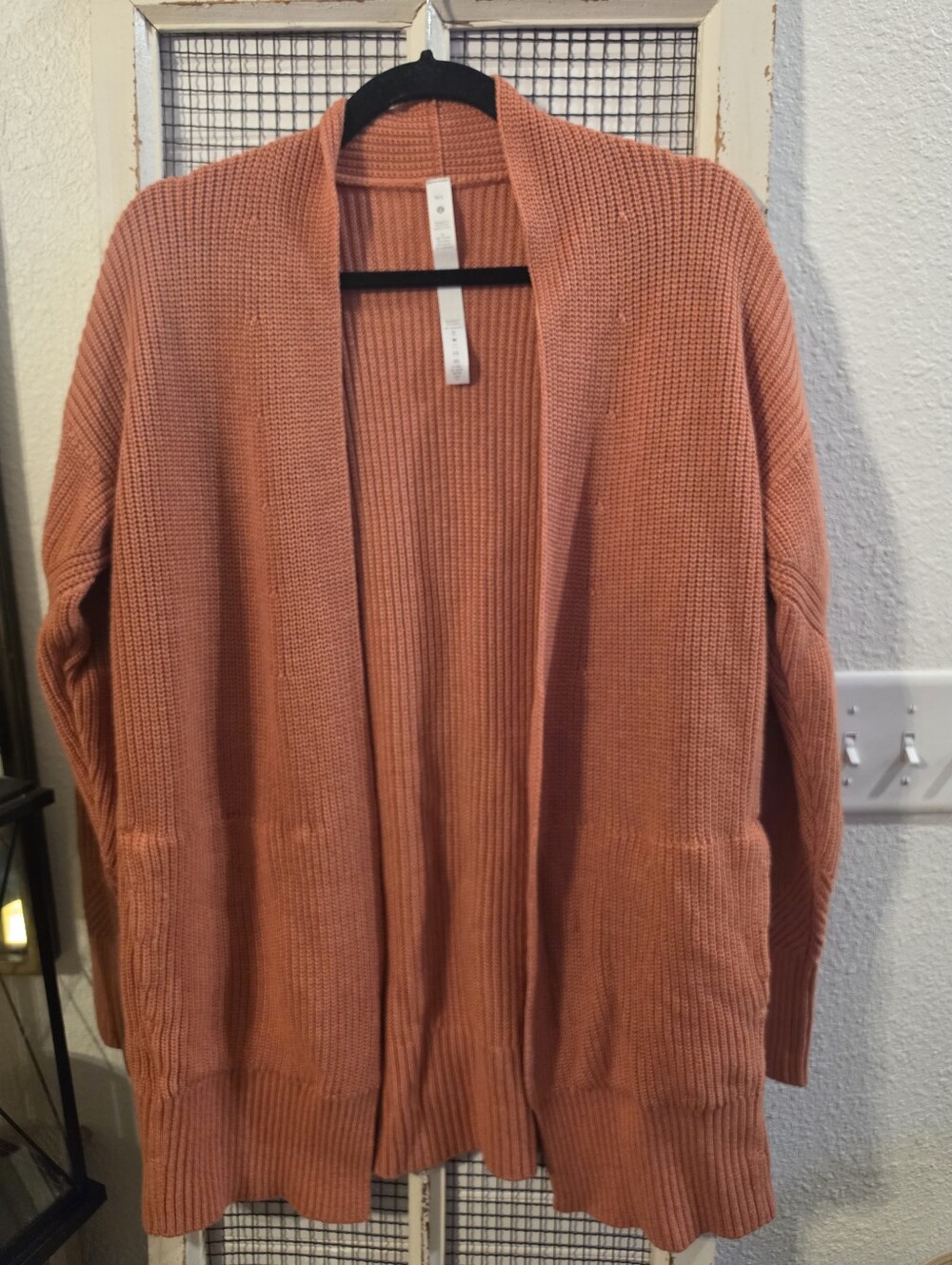 Lululemon Orange Cardigan